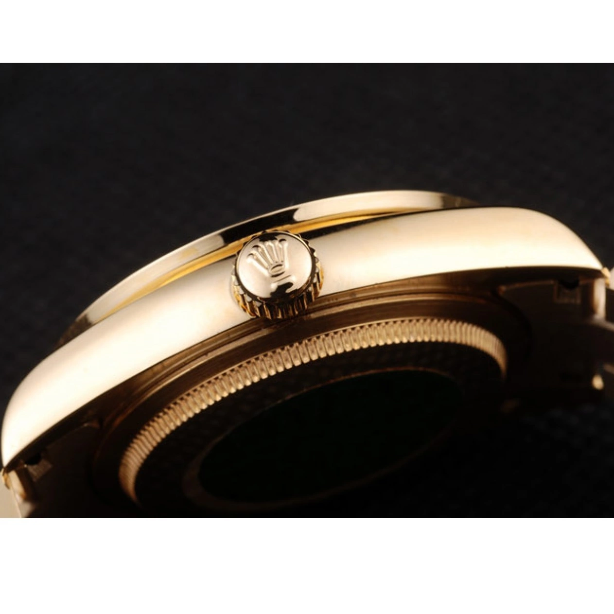 Aaa replica watch Rolex Gold Yellow Steel Day-Date Stainless 18k Plated Dial Gold 0824